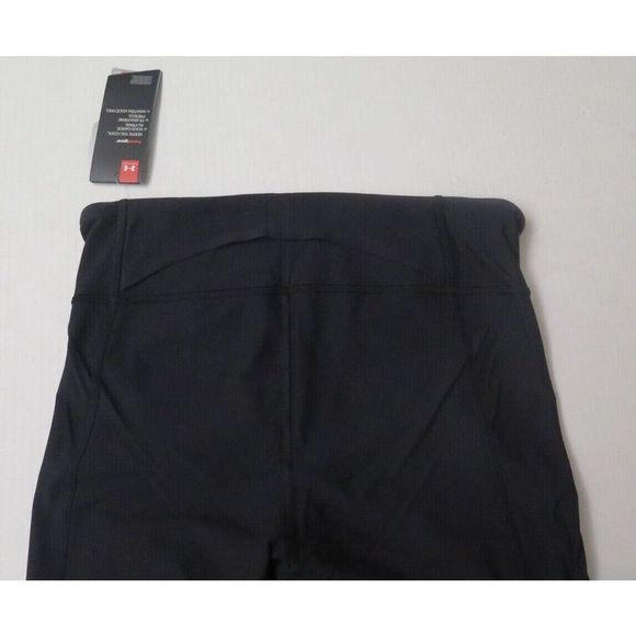 Under Armour 1326788 004 Women's Sz M Black Balance Crop Workout Leggings - Picture 6 of 7